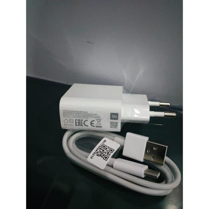 [RO ACC] MDY09EW NEW CHARGER XIAOMI REDMI 7 TYPE C ORIGINAL PLUS PACKING