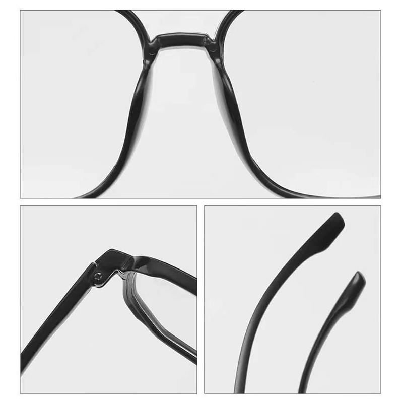 [Bayar Di Tempat] Kacamata Square Frame Wanita Korean Style Fashion Aksesoris Eyeglasses Import