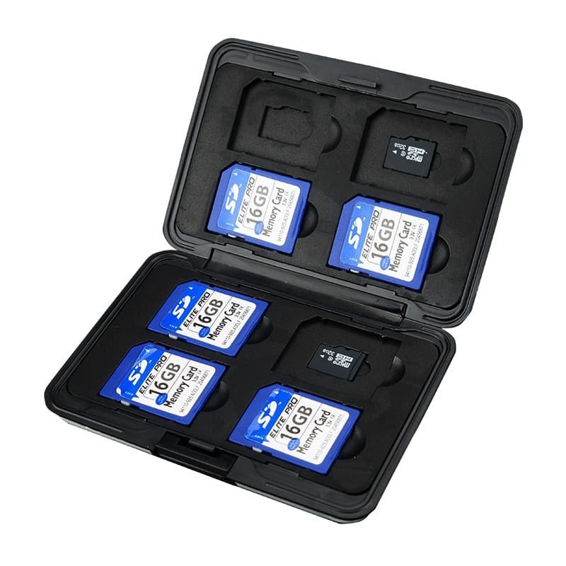 Memory Card Case 8 Slot Storage KINGMA for SD/TF Memory Card