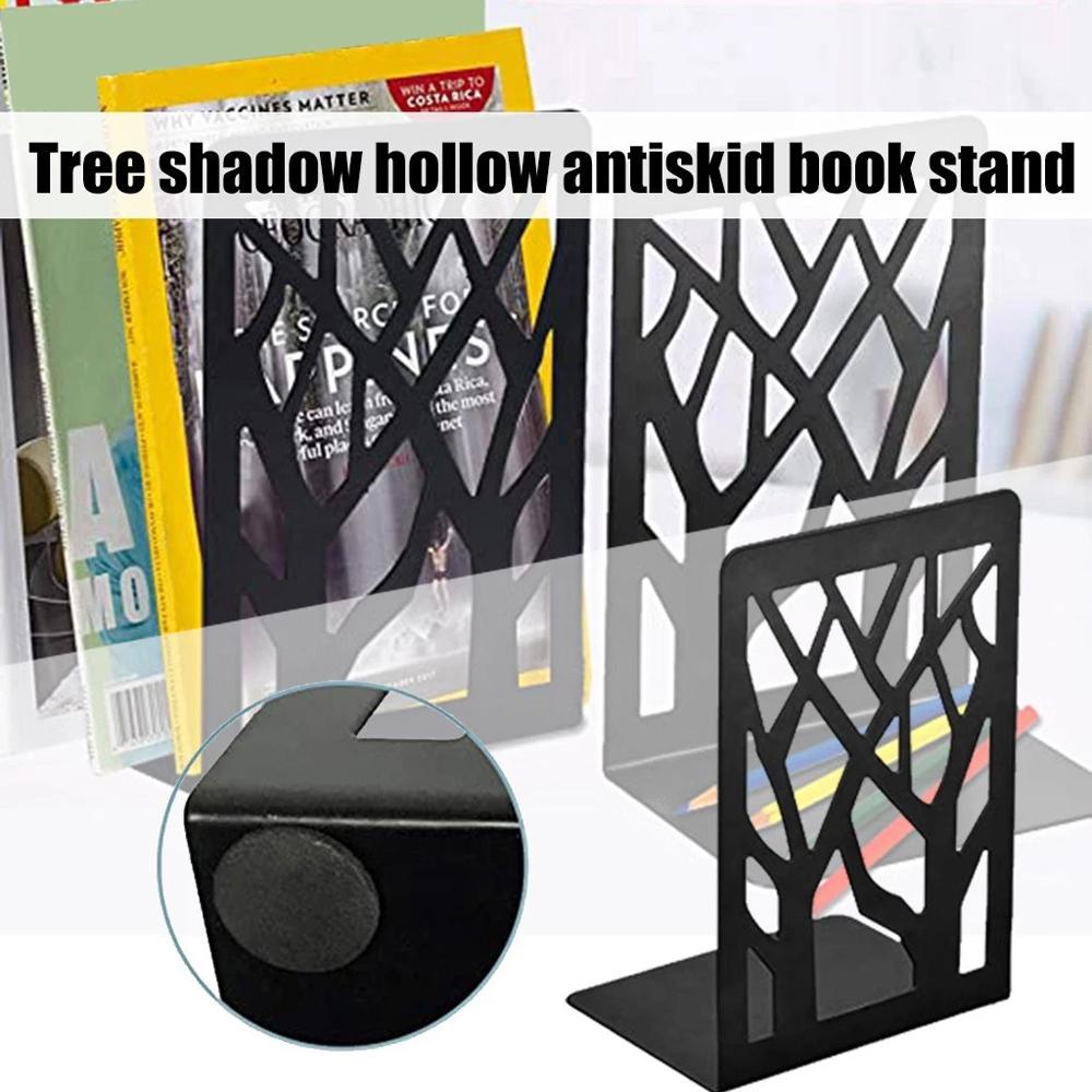 Lanfy Bookends Fashion Stationery Book Support Desk Organizer Desktop Book Shelf Untuk Rak