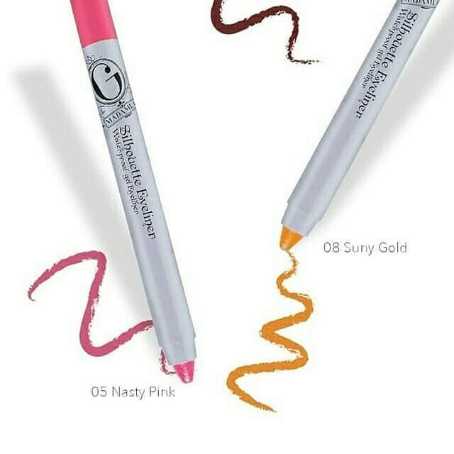 Madame Gie Waterproof Eyeliner 2 In 1 Liner &amp; Eyeshadow