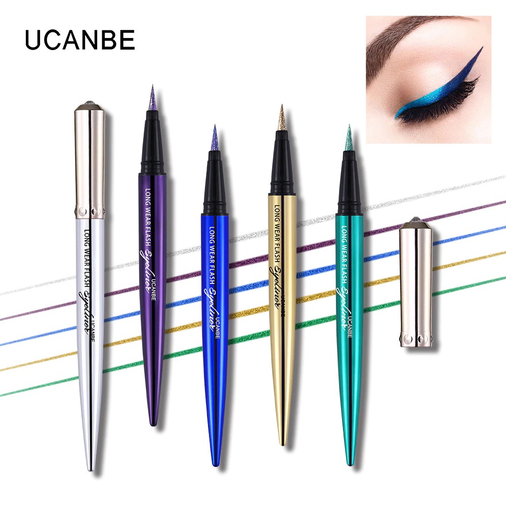 UCANBE Diamond Glitter Eyeliner Pencil Long Wear Waterproof #B025