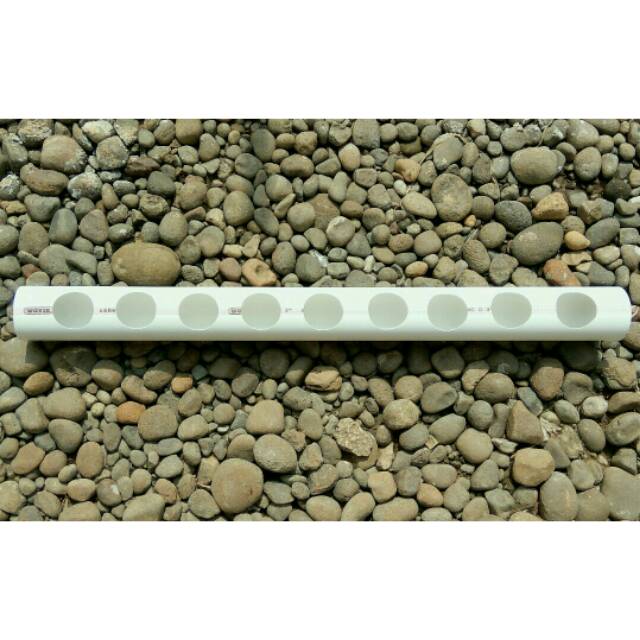 KIT PIPA HIDROPONIK JADI 2.5 INCHI TANPA TUTUP (DOP) UTK DFT NFT WICK