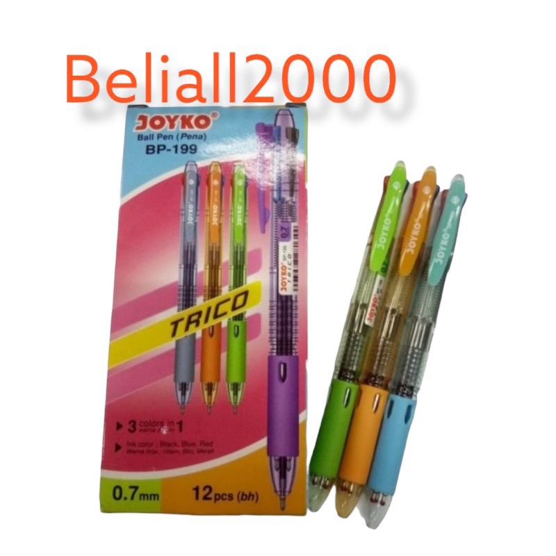 

PULPEN JOYKO 3 WARNA TRICO BP 199
