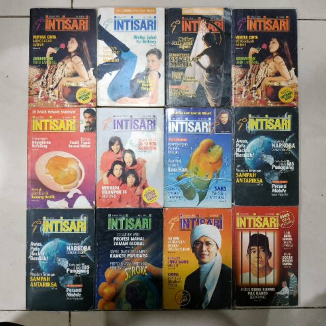 Majalah intisari tahun 2000 an harga satuan | Shopee Indonesia