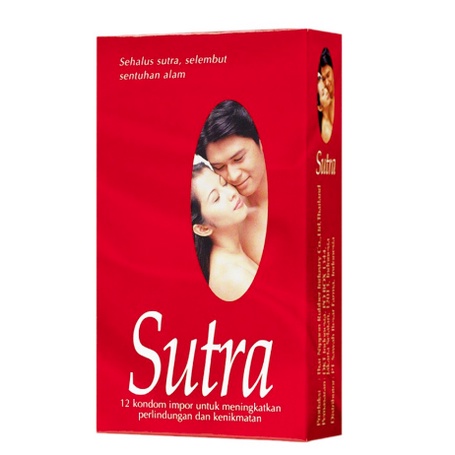 Kondom Sutra Merah Classic 12 Pcs + 3 Pcs - Kondom Tipis, Murah, Anti Bocor, Privasi Aman - Sofit