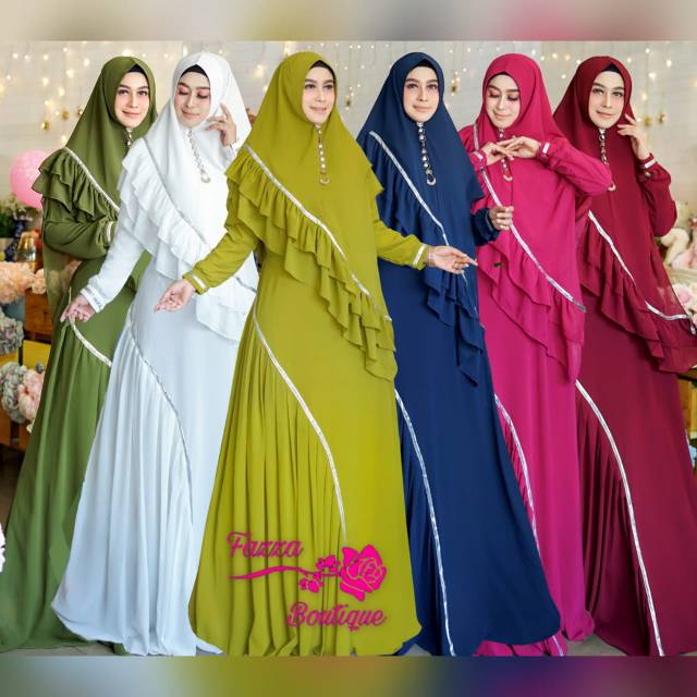 GAMIS SET SYAR'I - RUBI SYAR'I BY FAZZA