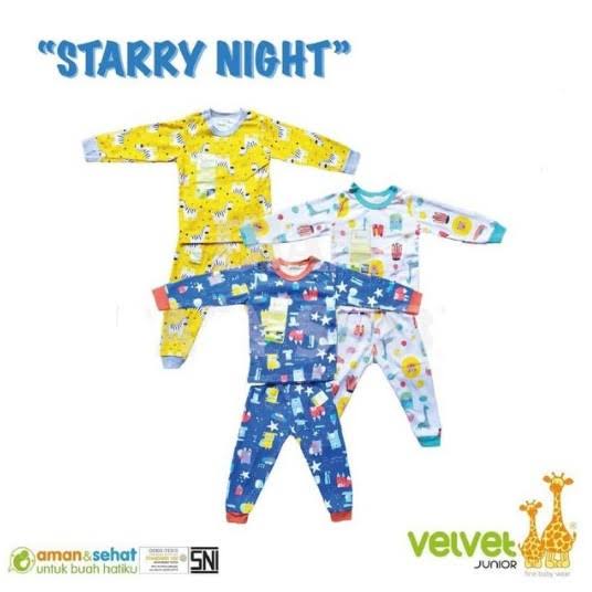 VELVET JUNIOR PROMO MURAH Piyama DREAMWEAR Big Size BOY 2 3 4 5 6 7 8 9 10 Setelan Baju Tidur Anak