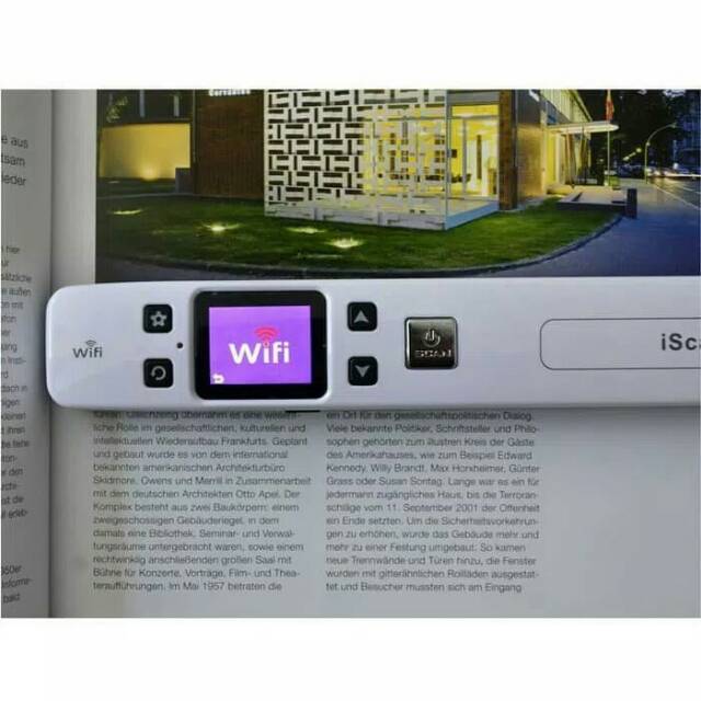 iScan Wireless Portable Scanner Wifi 1050 DPI A4 Handyscan