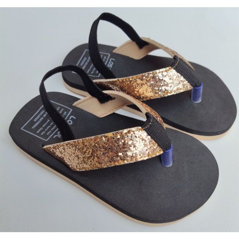 New Sandal Anak Perempuan Miss Cenderella Flat Putih Untuk Usia 1 Sampe 2 tahun