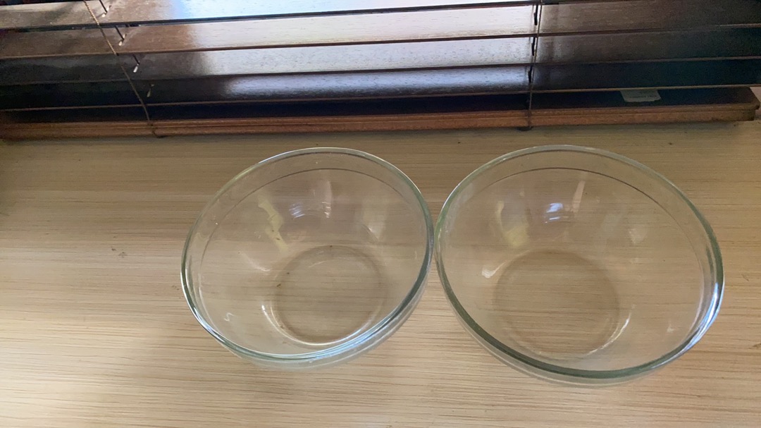 1 Pc Mangkok Saji Kaca Bening Polos Ukuran 5,5 Inch