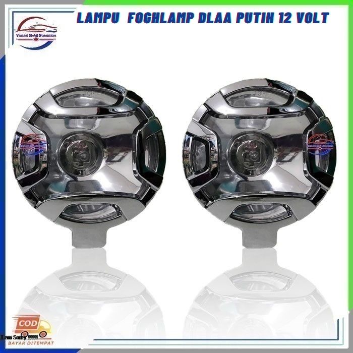 Lampu Variasi Led Foghlamp Foglamp Sorot Kuning Atau Putih Kabut Depan DLAA Halogen Variasi Aksesori