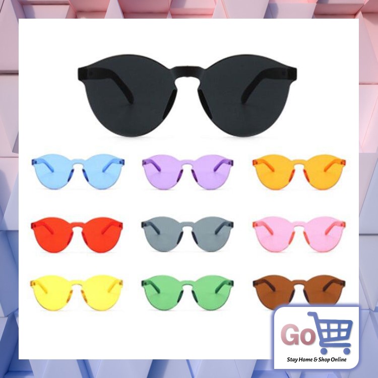 Go - F298 (Anak/Ukuran Kecil) Kacamata Fashion Transparan / Eyeglases / Aksesoris Wanita
