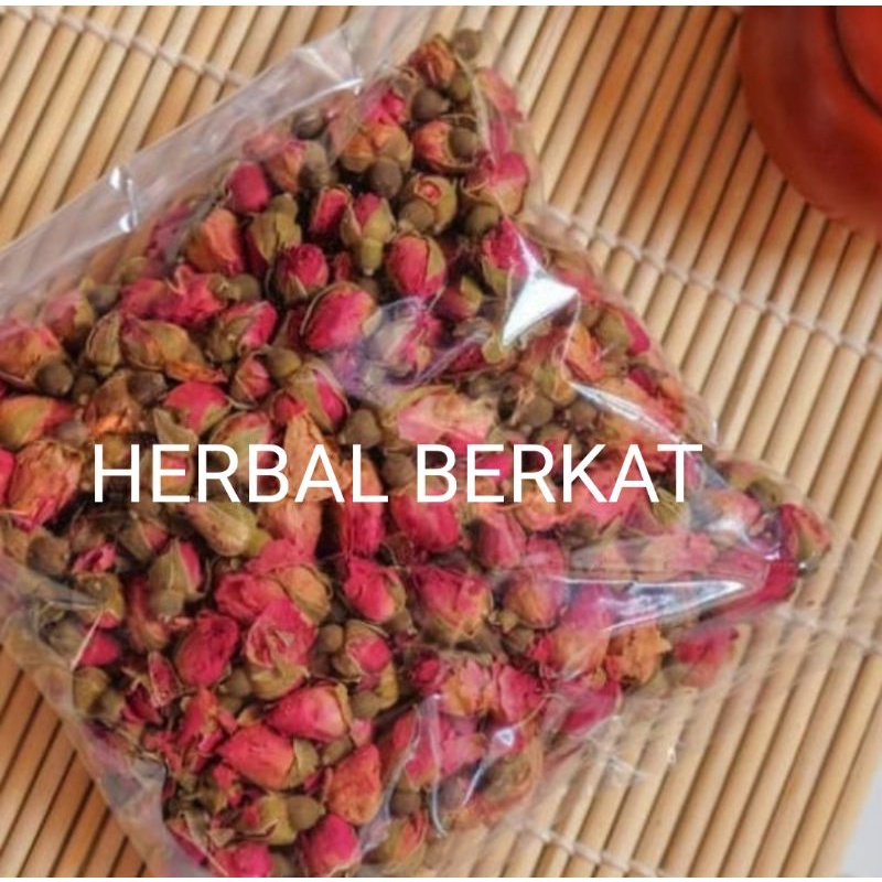 

artisan tea cafe-pure rose bud bunga mawar kering dried rosebud 50g