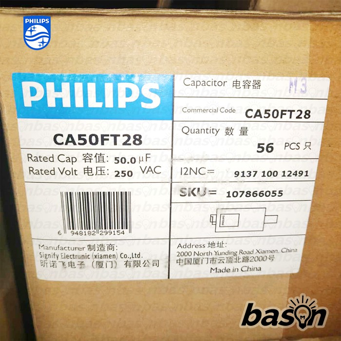 Philips Capasitor - 50 uF - CA 50FT28