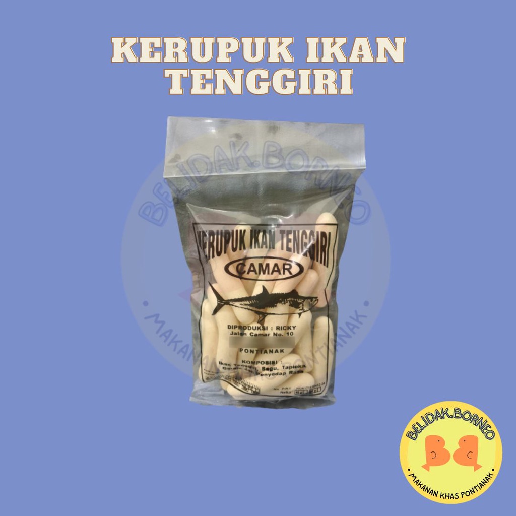 

Kerupuk Ikan Tenggiri Cap Camar 60 gr