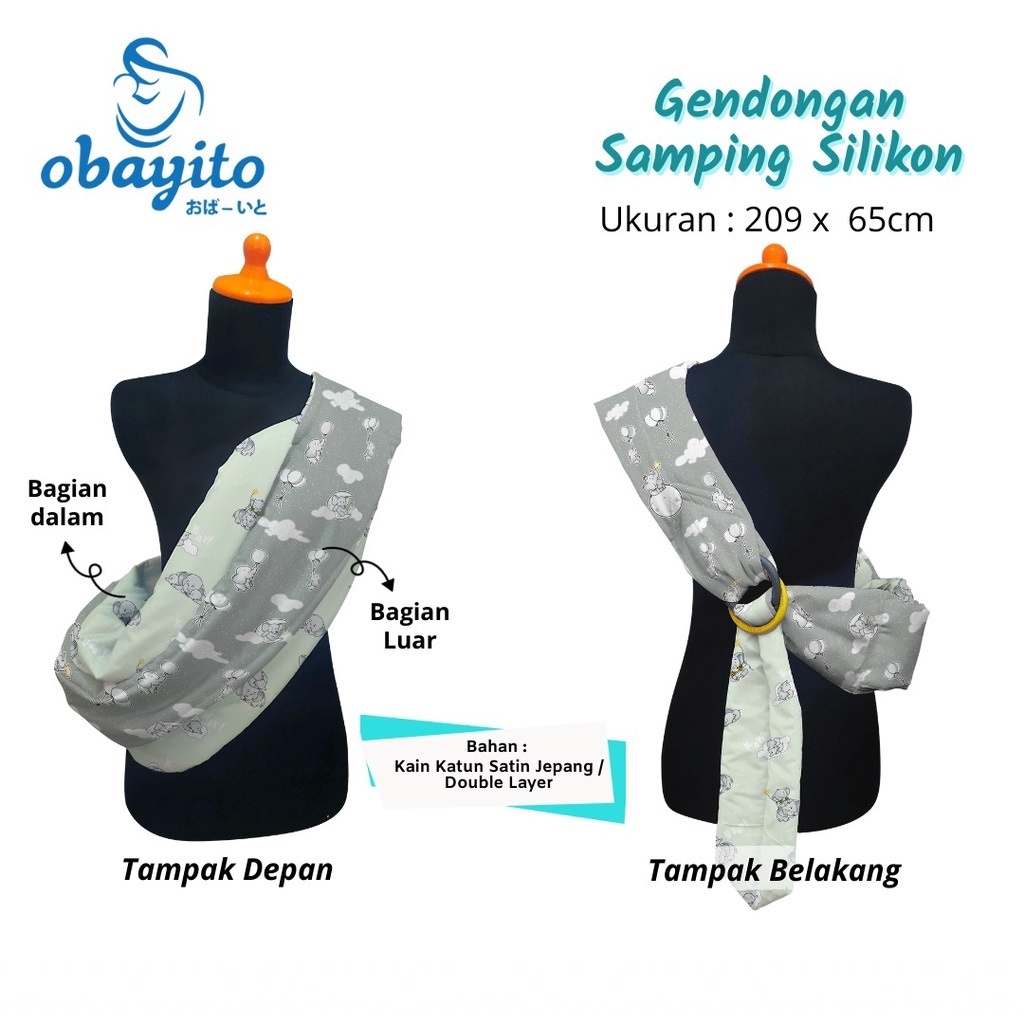 Obayito Gendongan Samping Silicone OB-041