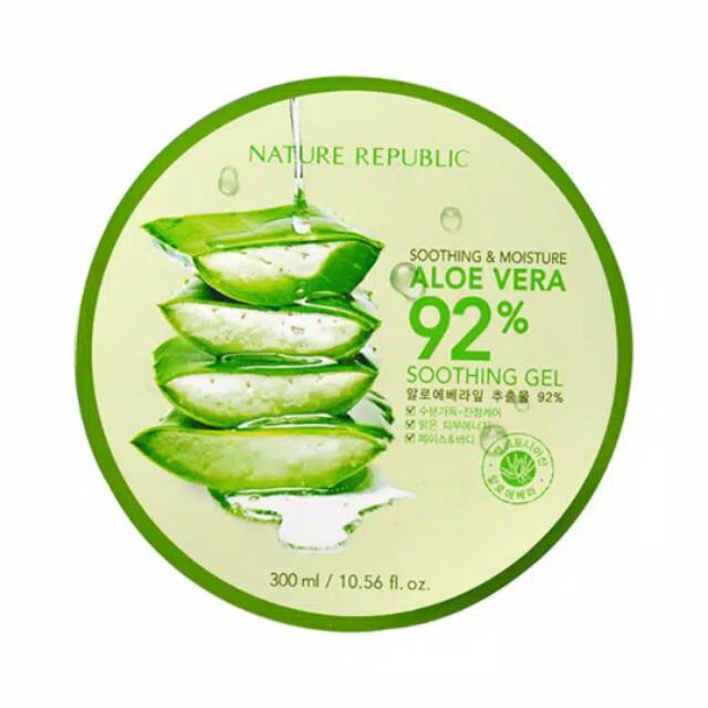 Nature Republic Aloe vera ORI free paperbag asli