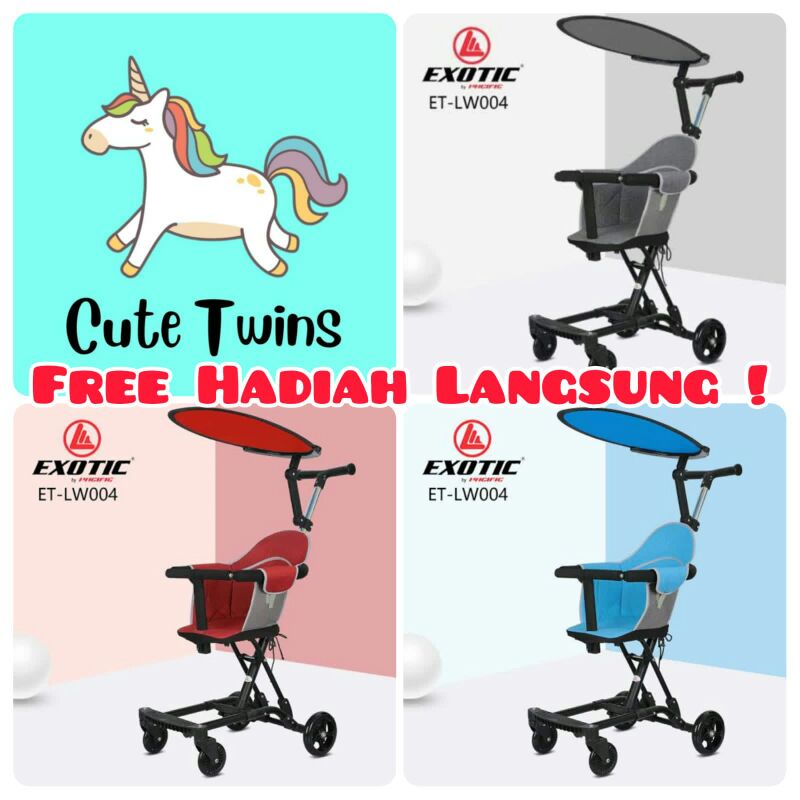Magic Stroller Exotic LW004 kanopi