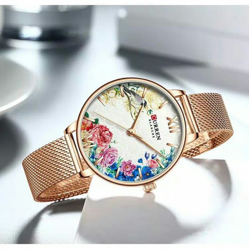 JAM TANGAN CURREN WATCH 9059 JAM TANGAN WANITA CEWEK ORIGINAL TAHAN AIR