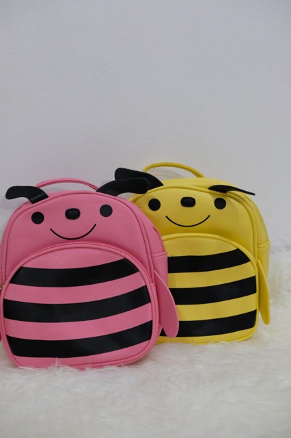 Tas ransel anak kulit import bee