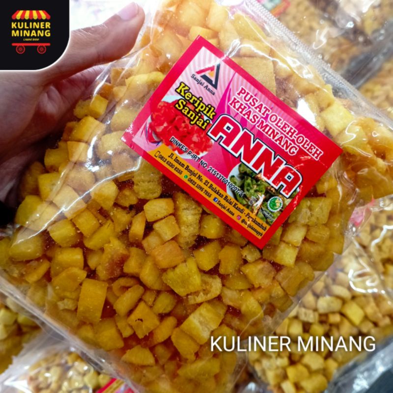 

Ganepo Anna Oleh-Oleh Asli Cemilan Kampung Makanan Khas Payakumbuh Padang Jajanan Snack Kuliner Minang Kabau AX00