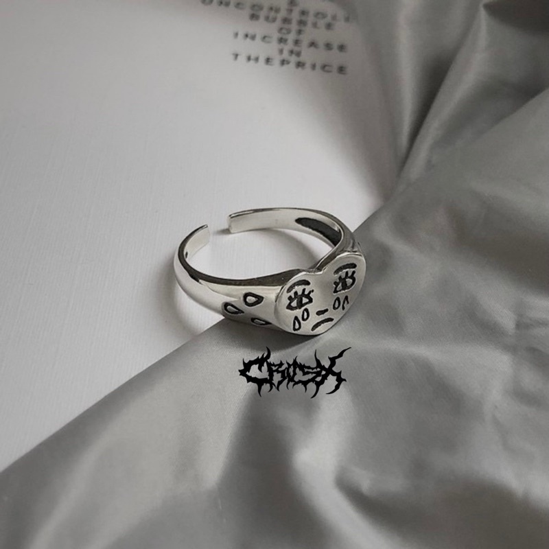 HEART RING / CRY HEART RING / CRY LOVE RING / LOVE RING / SAD RING / CINCIN HATI / CINCIN NANGIS / CINCIN TITANIUM / AESTHETIC RING / CINCIN ESTETIK / CINCIN AESTHETIC / CINCIN PRIA / CINCIN WANITA / CINCIN PRIA WANITA