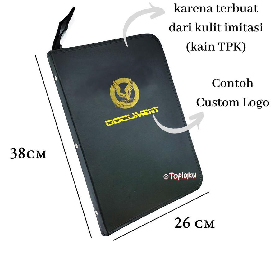 

Miliki - Document Keeper Resleting Anti Air Map Dokumen 40 60 Map Sertifikat Kulit Plastik Map Berka