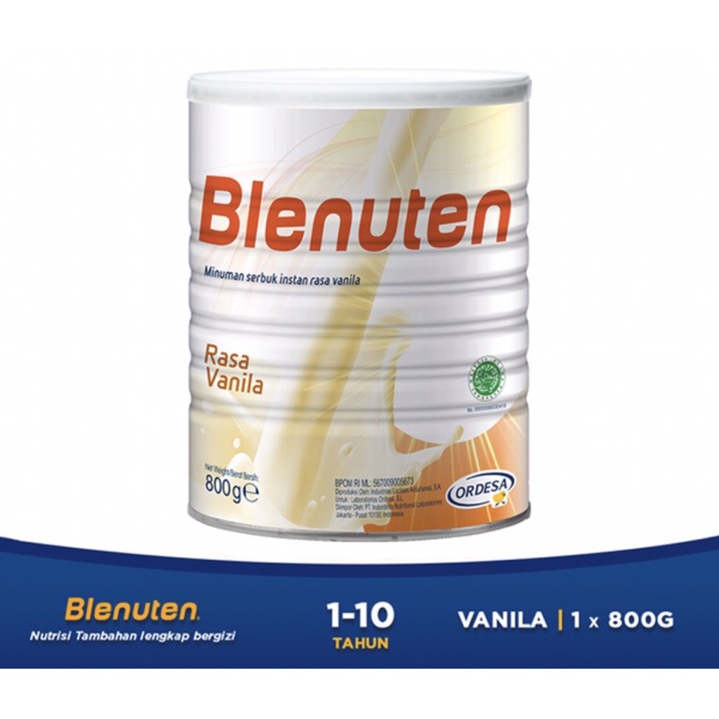 Blenuten 400 gram &amp; 800 gram ( susu nutrisi lengkap anak 1-10 tahun )