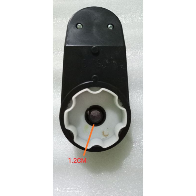 Gearbox dinamo 12V RS380 Mobil mainan aki