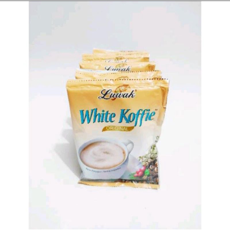 

Luwak White Koffie 3 in 1 Instant (1 Renceng/10 Sachet)