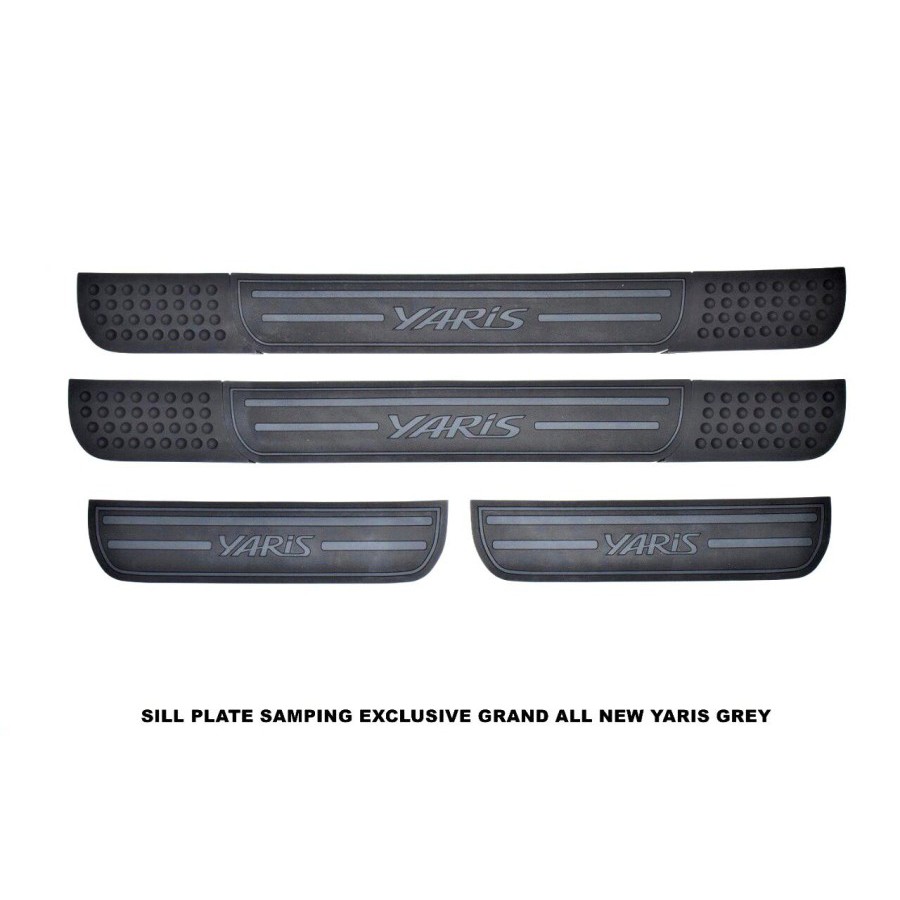 Side Sill Plate Sillplate Samping Karet TOYOTA YARIS Exclusive