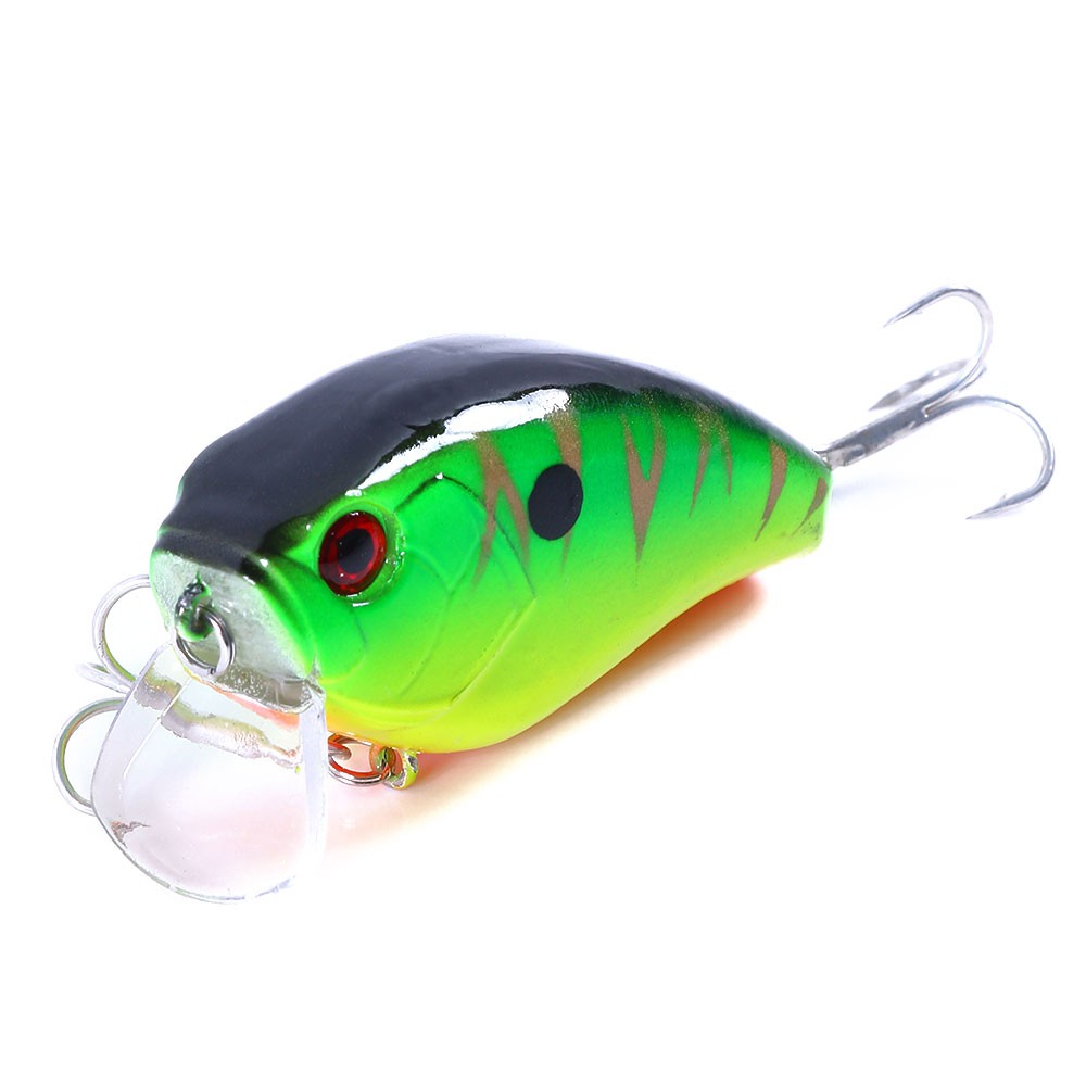 HENGJIA 1Pcs New  6cm/17g Crankbait Umpan Pancing Minnow Fishing Lure Ikan Bass Wobbler Bait Tackle