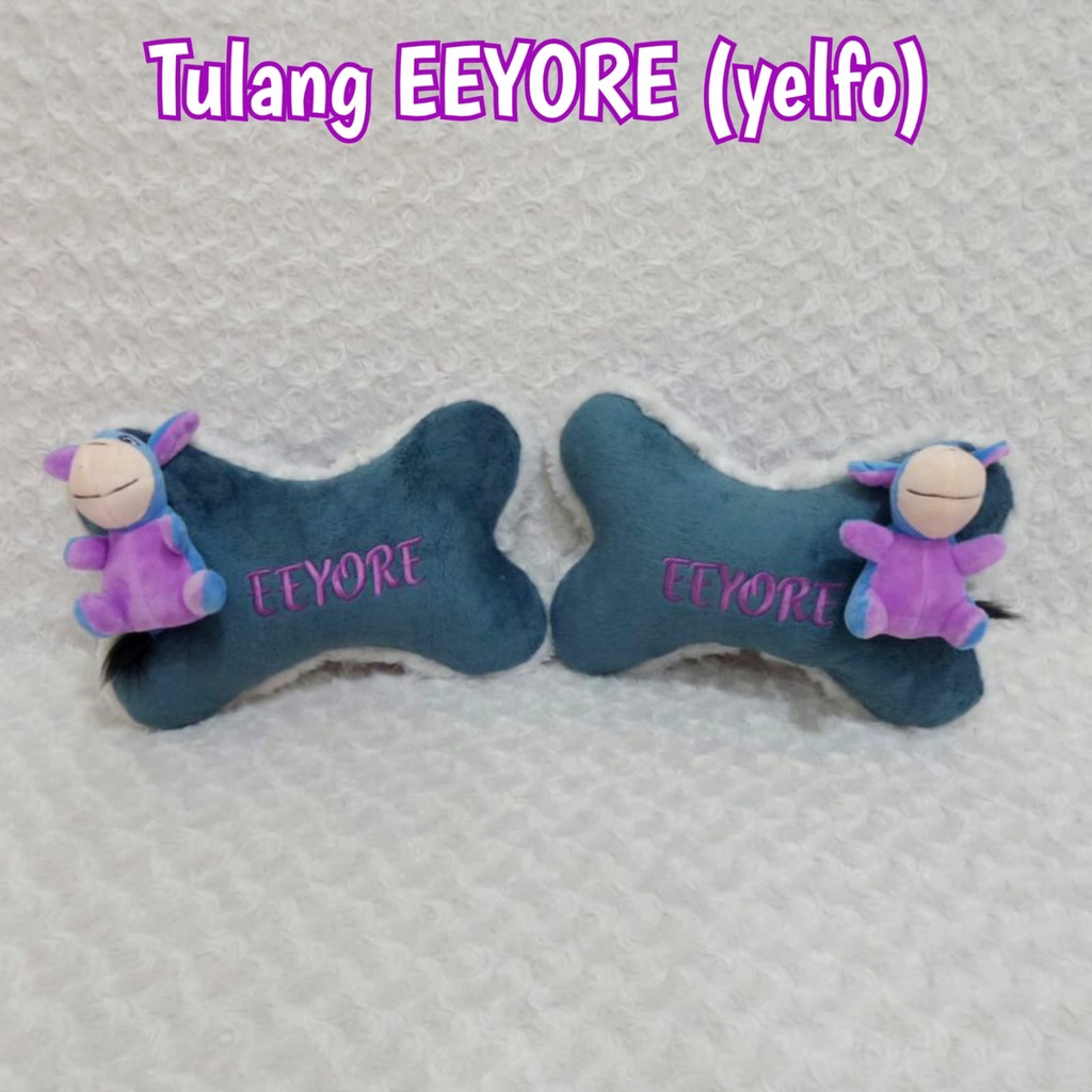 Bantal mobil Sandaran Kepala - Penyangga Leher Tulang Eeyore