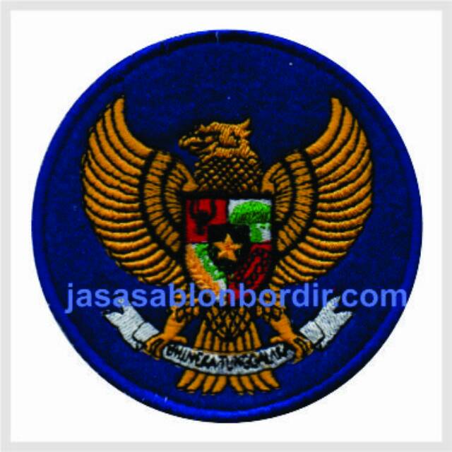 Emblem Bordir Garuda