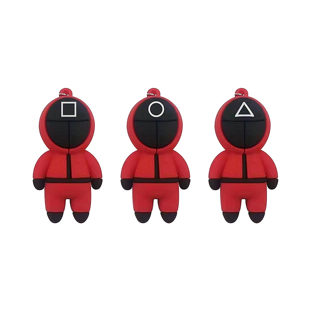 ready to ship !!! Juego de calamares llavero Squid game keychain key chain Hanging key pendant OWT