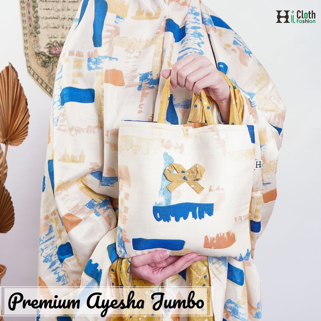 Mukena telekung rukuh premium bahan bagus tebel adem jumbo dewasa