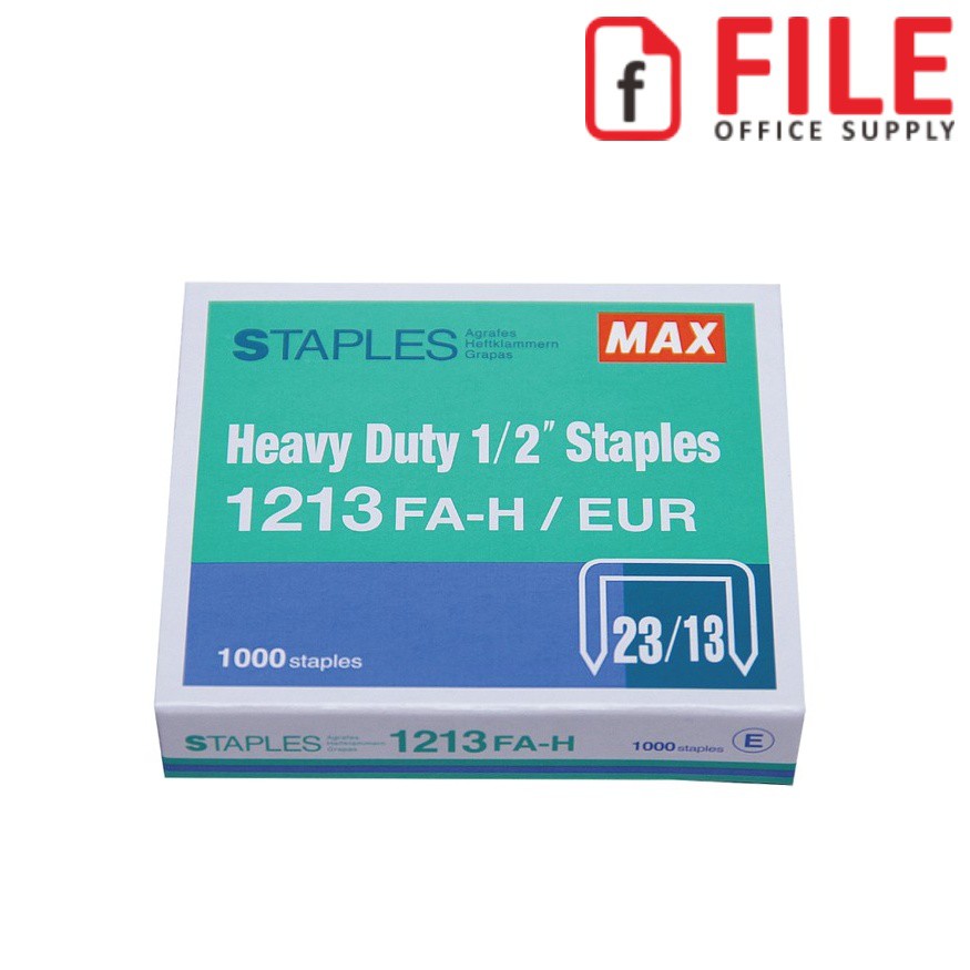 

Isi Staples Jilid Max Heavy Duty 1213 FA-H / ML 23/13 (1/2")