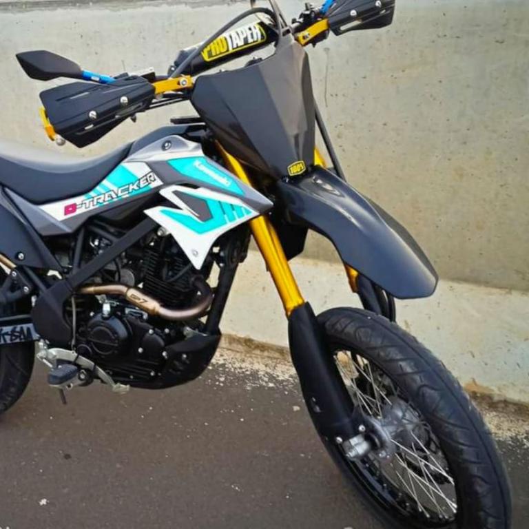 Papan nomor CRF 250 set Spakbor depan CRF 110/65 supermoto [MLH.16Ap22ᴱ]