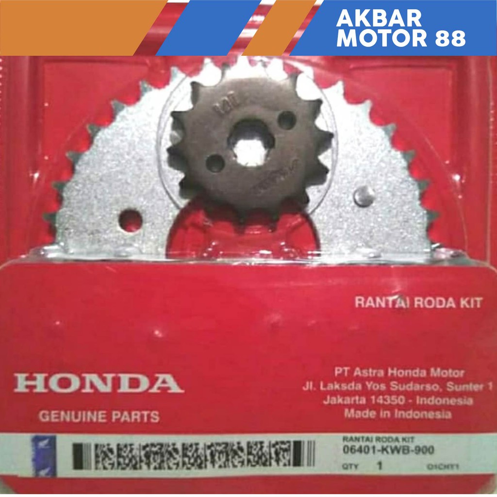 GEAR SET HONDA REVO ABSOLUTE BLADE REVO VIT BARANG ORI