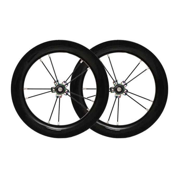 Wheelset Push Bike / Balance Bike Carbon 12 Inchi
