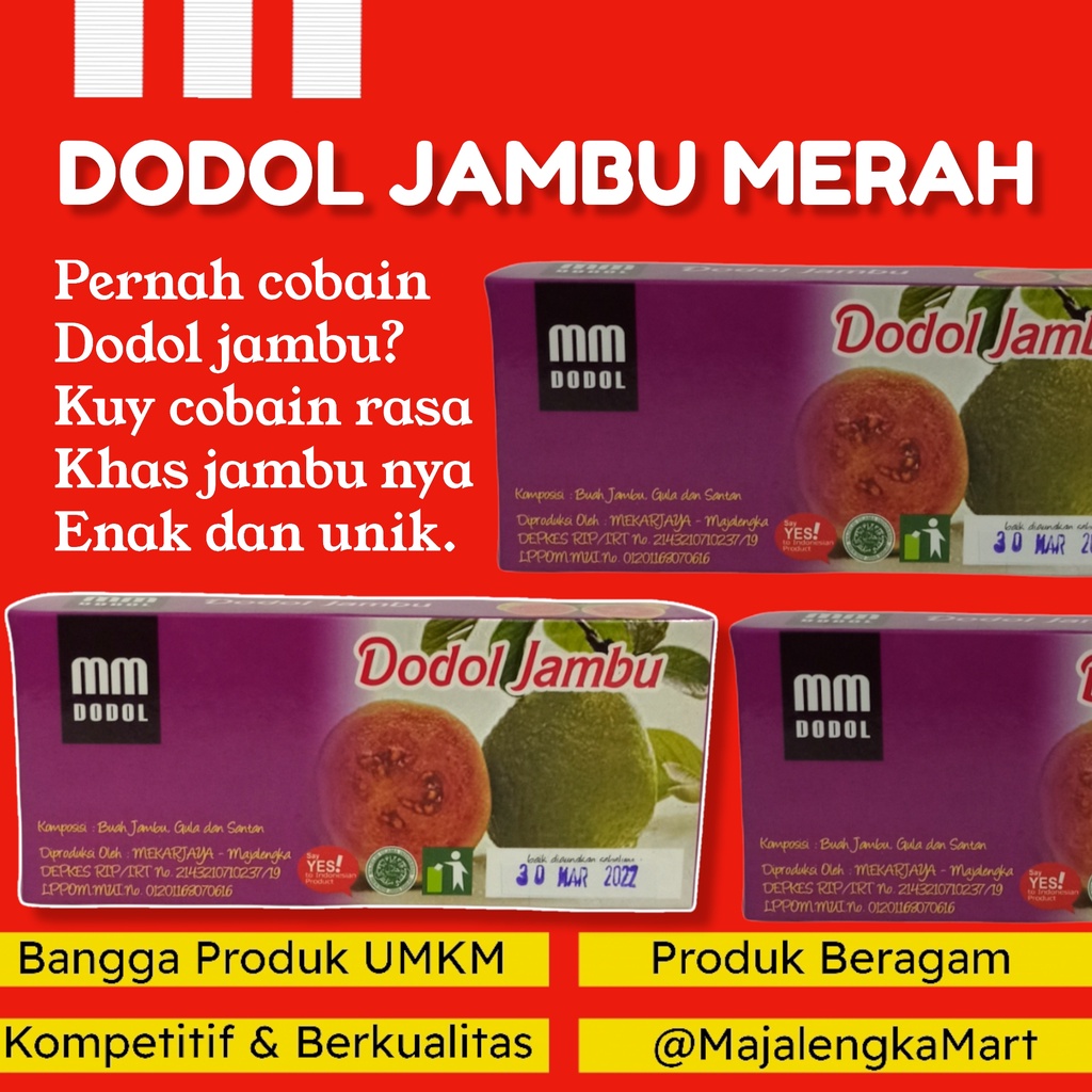 

Dodol Jambu MM Dodol Jambu Merah Dodol Buah Khas Majalengka Mart