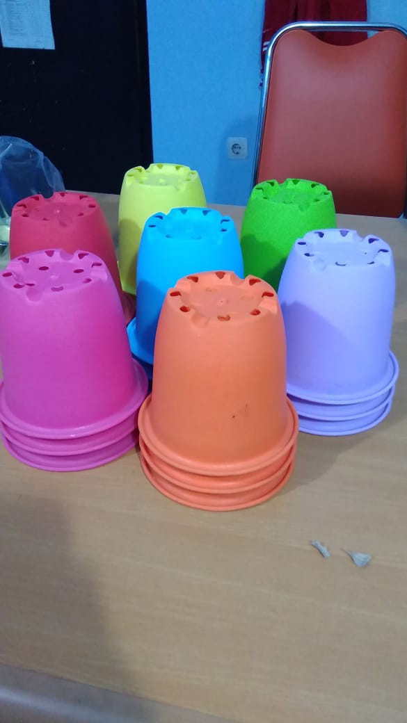 Pot Bunga Plastik Cactus 10