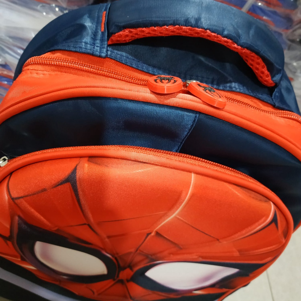 [Brandedbaby] TAS SEKOLAH ANAK SUPERHERO 3D IMPORT / RANSEL ANAK KARAKTER/ TAS SEKOLAH ANAK SD