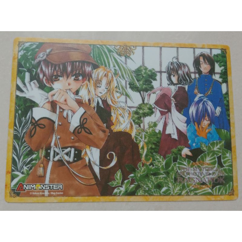 Anime & Manga Collections - Mouse Pad Komputer Double Side THE MYTICHAL DETECTIVE LOKI RAGNAROK / TO