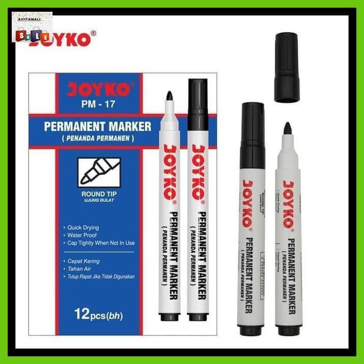 

Silutala- Spidol Permanen Pm 17 Joyko -Ori.