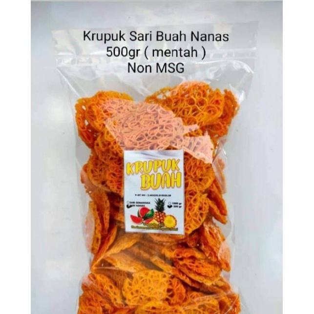 

krupuk rasa buah