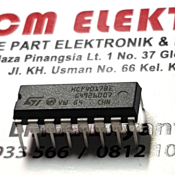 New IC LOGIC 4017 SERIES HCF4017BE DIL