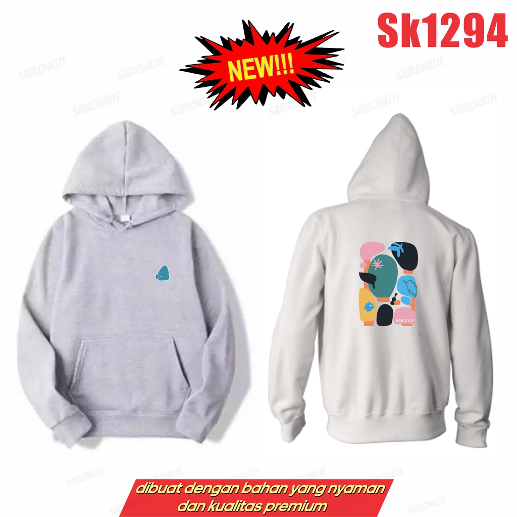 MURAH!!! SWEATER HOODIE KPOP IN THE SOOP SK1294 UNISEX FLEECE