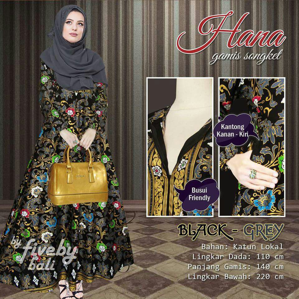 GAMIS KATUN HANA SIZE S DAN M